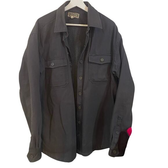 Duluth Trading Large TALL gray men’s jacket 100% cotton - Picture 1 of 4